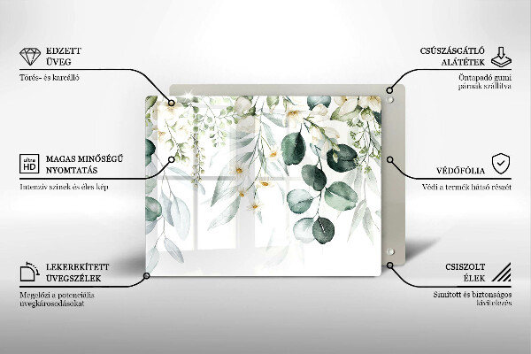 Kokkärlskydd original Akvarellväxter