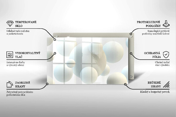 Kokkärlskydd original Moderna 3d-sfärer