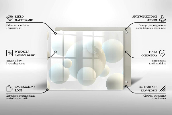Kokkärlskydd original Moderna 3d-sfärer