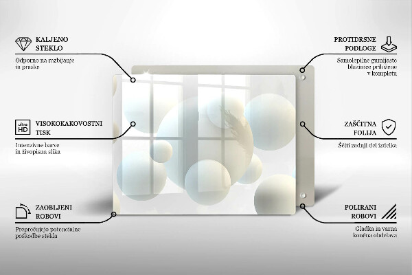 Kokkärlskydd original Moderna 3d-sfärer
