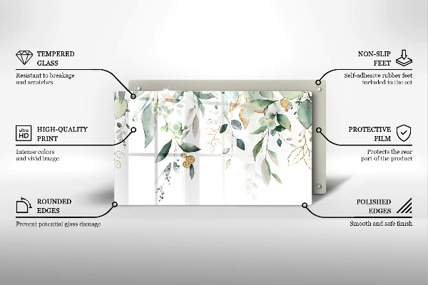 Kokkärlskydd original Akvarell blad