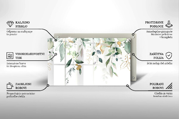 Kokkärlskydd original Akvarell blad