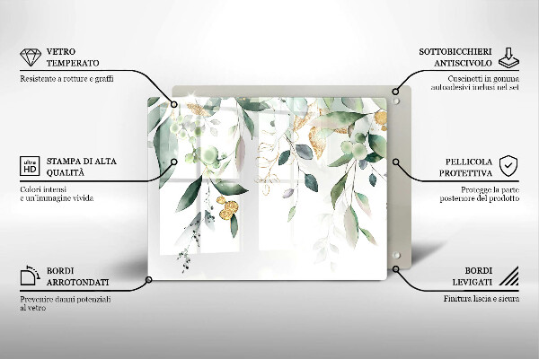 Kokkärlskydd original Akvarell blad