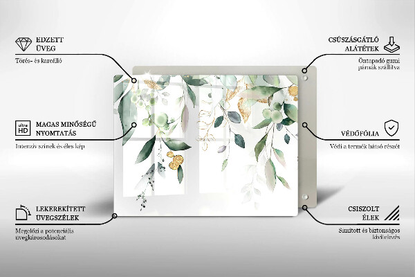 Kokkärlskydd original Akvarell blad