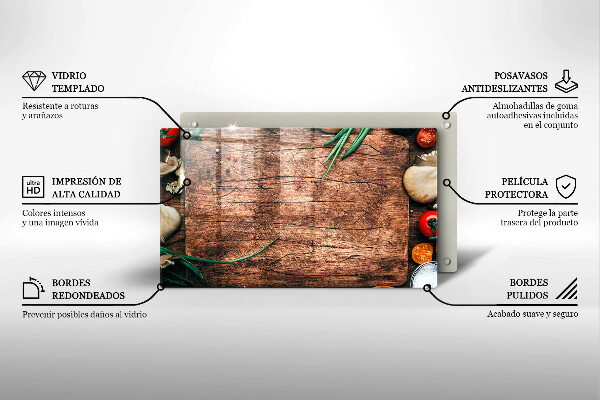 Spisskyddsplatta original Köksskiva av trä
