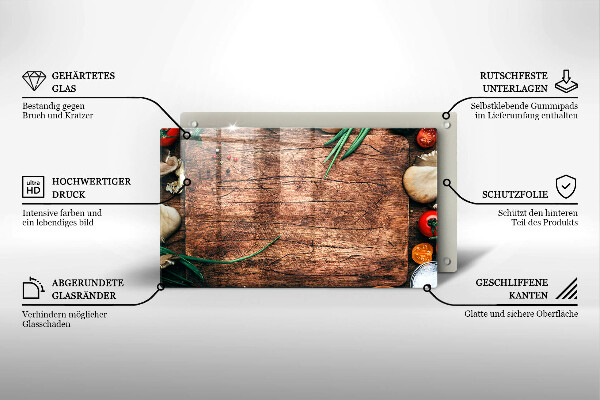 Spisskyddsplatta original Köksskiva av trä