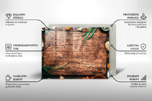 Spisskyddsplatta original Köksskiva av trä