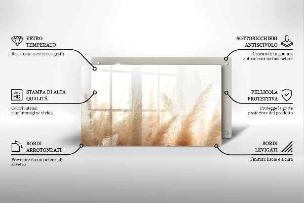 Spisskyddsplatta original Pampas gräs