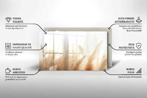 Spisskyddsplatta original Pampas gräs