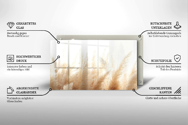 Spisskyddsplatta original Pampas gräs