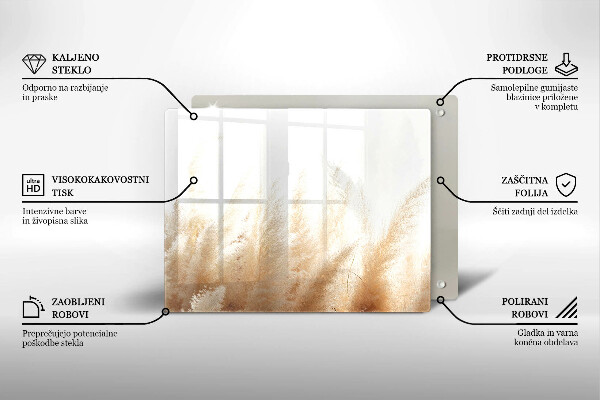 Spisskyddsplatta original Pampas gräs