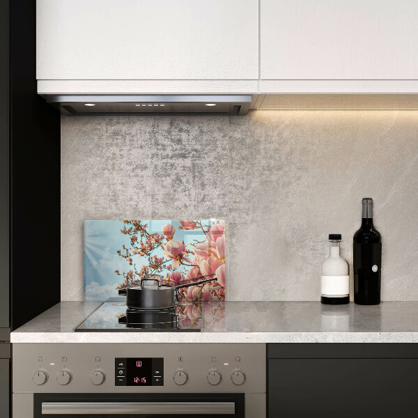 Glashällskydd original Rosa blommor träd