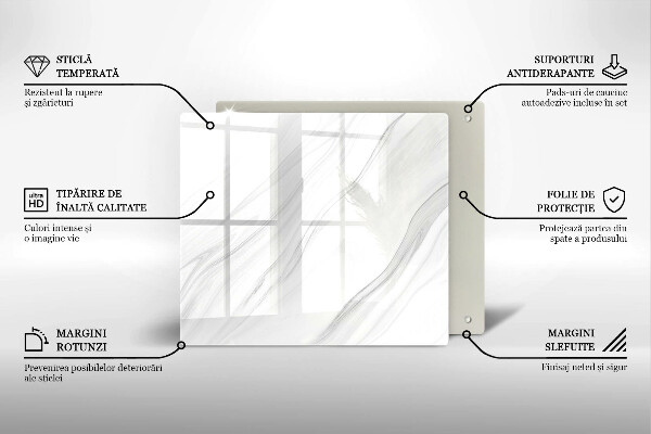 Kokkärlskydd unik Delikat marmor