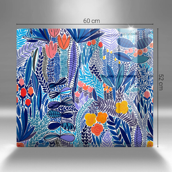 Skydd för induktionsspis unik Målad äng