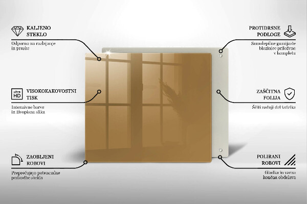 Skydd för spis unik Beige färg