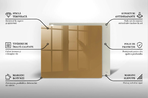 Skydd för spis unik Beige färg