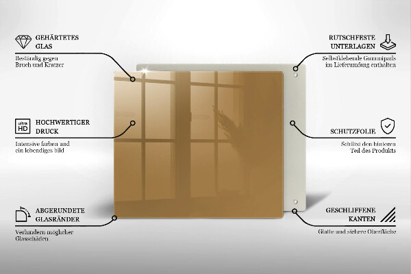 Skydd för spis unik Beige färg