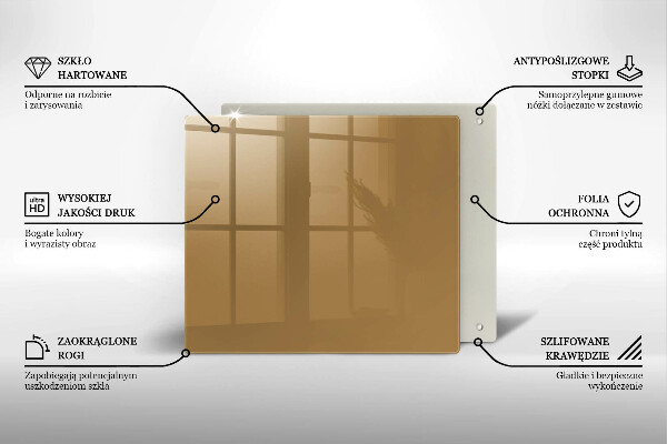 Skydd för spis unik Beige färg