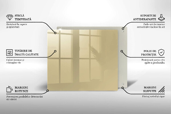 Skydd för spis unik Beige färg