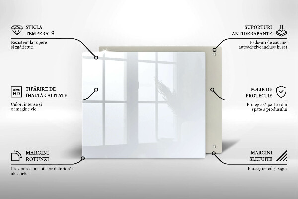 Skydd för spis unik Färg vit