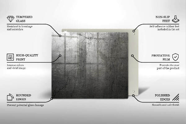 Glashällskydd unik Metallstruktur