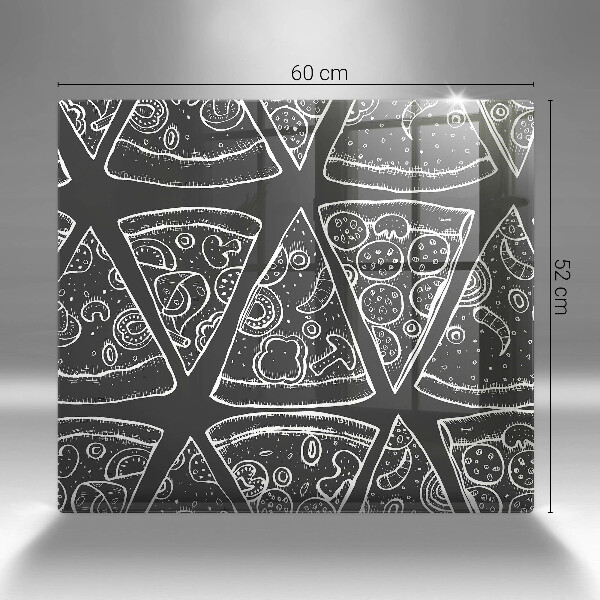 Kokkärlskydd unik Pizza illustration