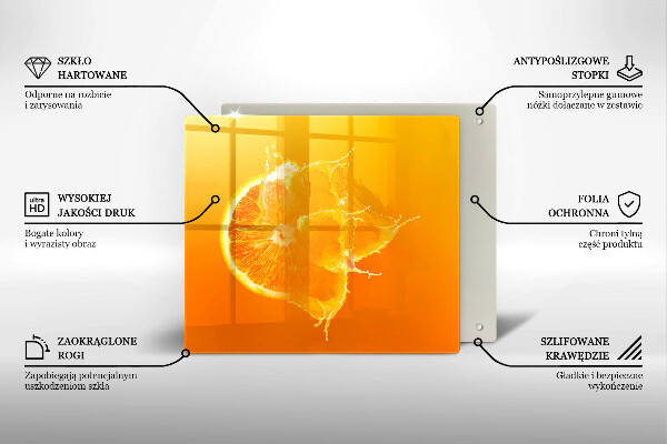 Kokkärlskydd unik Saftig orange frukt