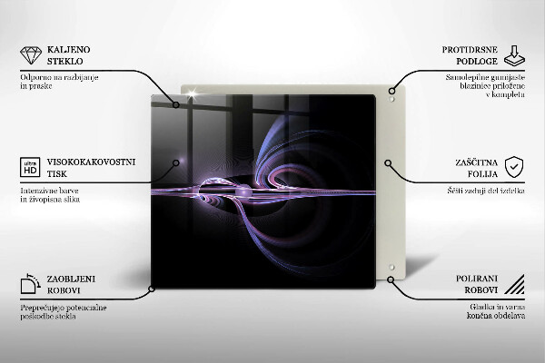 Spisskyddsplatta unik Modern abstraktion