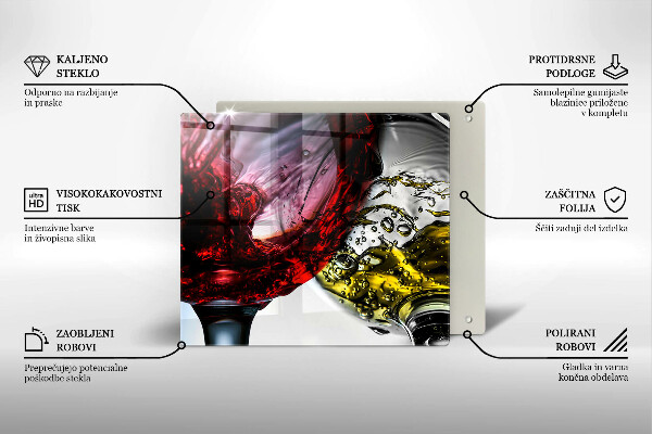 Kokkärlskydd unik Glas vin