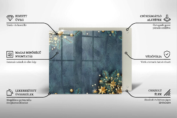Skydd för induktionsspis unik Juldekorationer
