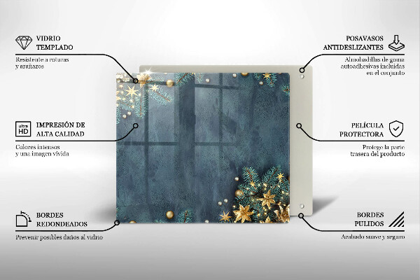 Skydd för induktionsspis unik Juldekorationer