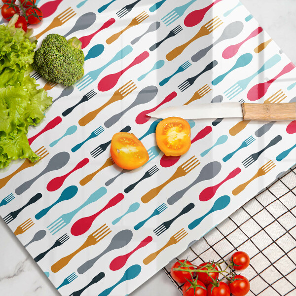 Skydd för induktionsspis unik Sked illustration