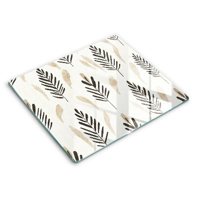 Skydd för induktionsspis unik Boho växter