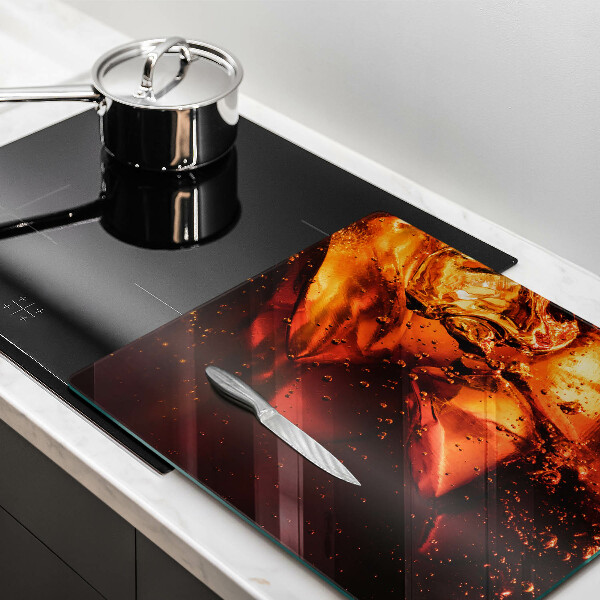 Skydd för induktionsspis unik Cola drink med is