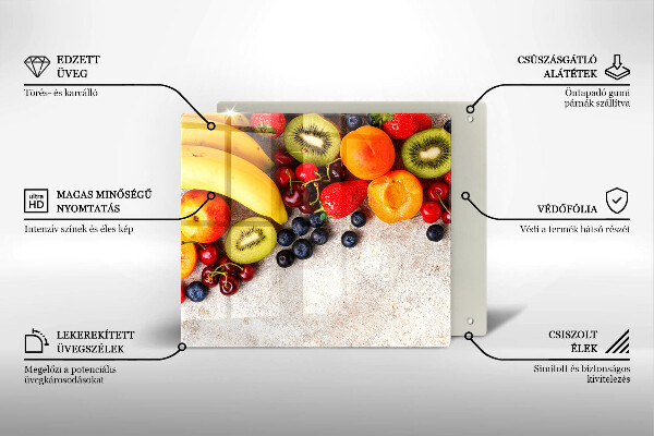 Skydd för induktionsspis unik Holiday frukter