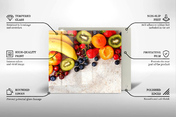 Skydd för induktionsspis unik Holiday frukter