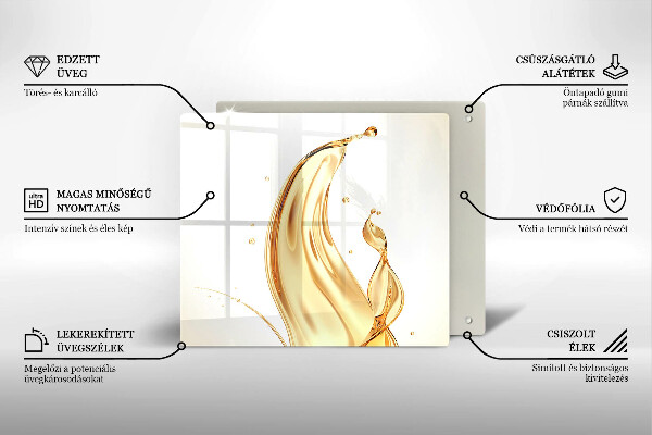 Skydd för spis unik Olivolja