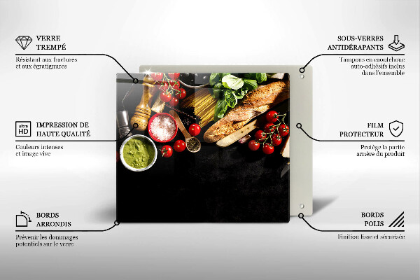 Skydd för spis unik Italienska ingredienser och kryddor