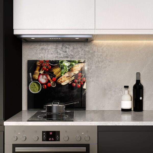 Skydd för spis unik Italienska ingredienser och kryddor