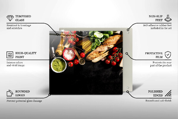 Skydd för spis unik Italienska ingredienser och kryddor