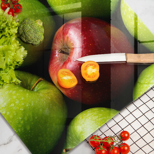 Skydd för spis unik Saftiga äpplen