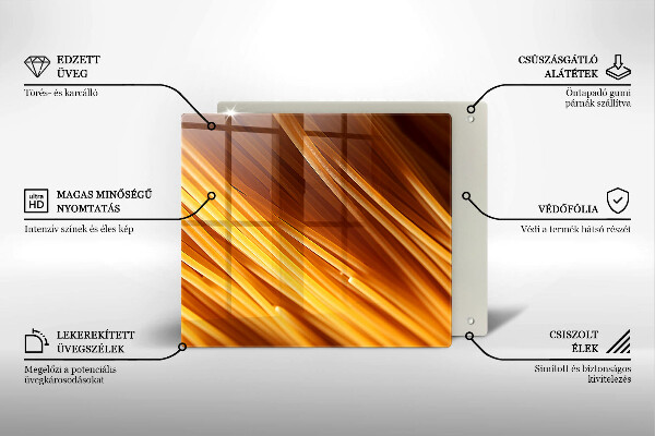 Skydd för spis unik Spaghetti pasta