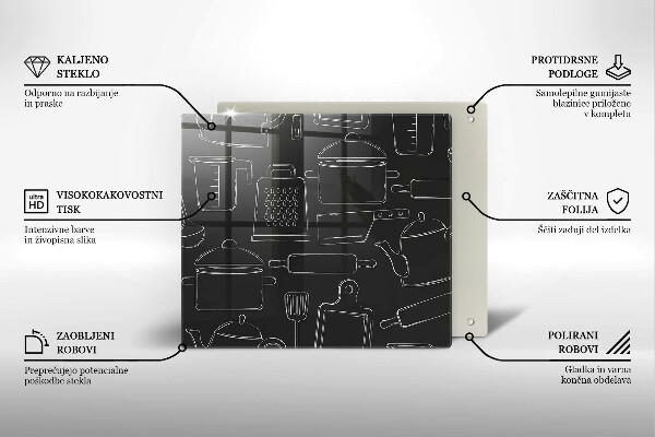 Skydd för spis unik Tecknade kökstillbehör