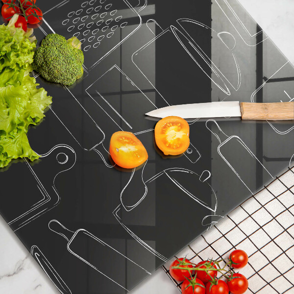 Skydd för spis unik Tecknade kökstillbehör