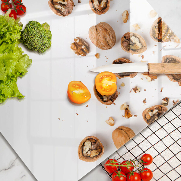 Skydd för spis unik Nötter på en vit bakgrund