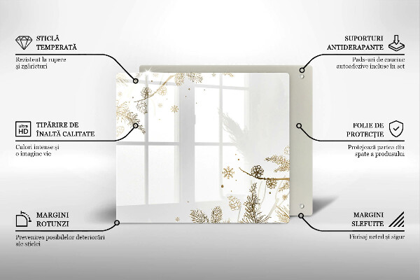 Skydd för spis unik Vinterdekorationer