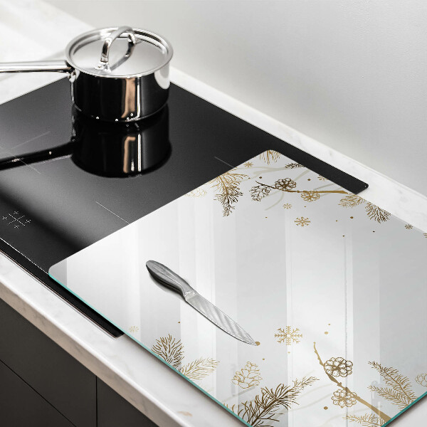 Skydd för spis unik Vinterdekorationer