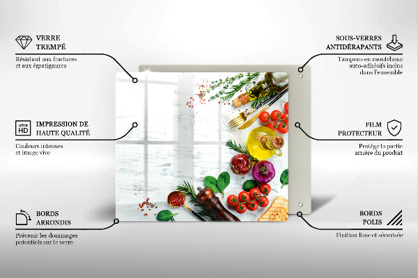 Skydd för spis unik Grönsaker och kryddor