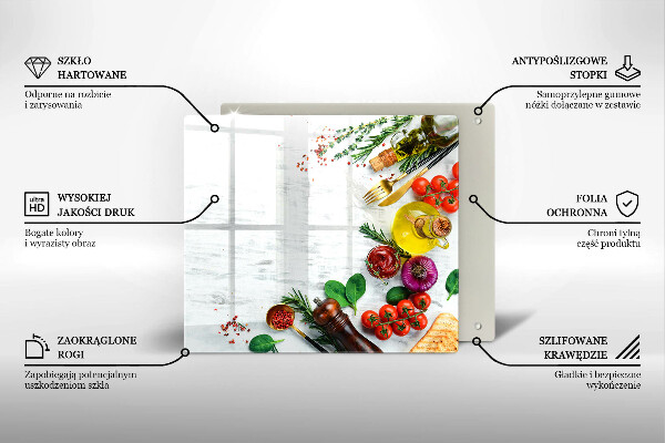 Skydd för spis unik Grönsaker och kryddor