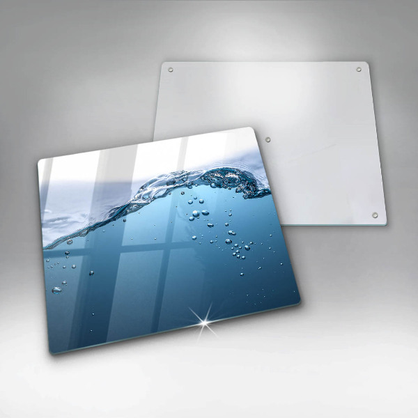 Skydd för induktionsspis unik Blått vatten